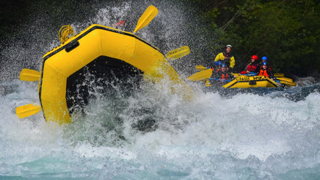 Entenda as Classes do Rafting